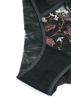 画像11: ELVIRA black C512｜ブラジリアンショーツ・ブラック | ewabien エヴァビアン【サイズ交換NG・メール便対象】輸入下着・高級ランジェリー  (11)