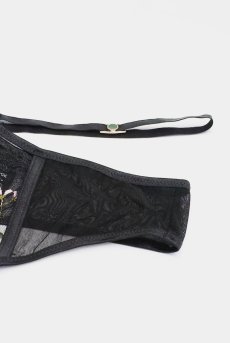画像11: ELVIRA black C200 |タンガ・Tバック・ブラック  | ewabien エヴァビアン【サイズ交換NG・メール便対象】輸入下着・高級ランジェリー  (11)