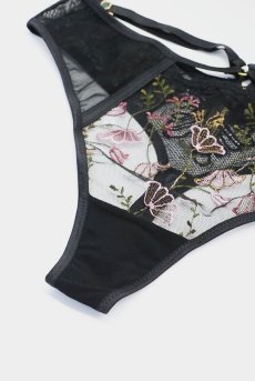 画像12: ELVIRA black C200 |タンガ・Tバック・ブラック  | ewabien エヴァビアン【サイズ交換NG・メール便対象】輸入下着・高級ランジェリー  (12)