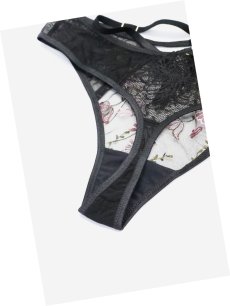画像14: ELVIRA black C200 |タンガ・Tバック・ブラック  | ewabien エヴァビアン【サイズ交換NG・メール便対象】輸入下着・高級ランジェリー  (14)