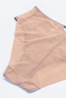 画像12: SOFIA beige C125 | ハイウエストショーツ・シースルー・ベージュ  | ewabien エヴァビアン【サイズ交換NG・メール便対象】輸入下着・高級ランジェリー  (12)