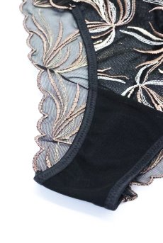 画像10: PALMER black C322 |ブラジリアンタンガ・ブラック  | ewabien エヴァビアン【サイズ交換NG・メール便対象】輸入下着・高級ランジェリー  (10)