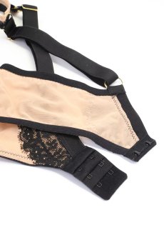 画像14: LAILA-black-B862 | ブラレット・パッドなし・ワイヤーブラ・一枚レース・大きいサイズ・ブラック | ewabien エヴァビアン【サイズ交換OK・メール便対象】 輸入下着・高級ランジェリー  (14)