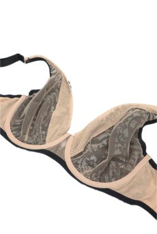 画像16: LAILA-black-B862 | ブラレット・パッドなし・ワイヤーブラ・一枚レース・大きいサイズ・ブラック | ewabien エヴァビアン【サイズ交換OK・メール便対象】 輸入下着・高級ランジェリー  (16)