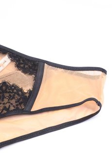 画像10: LAILA-black-C511｜ブラジリアンショーツ・ブラック | ewabien エヴァビアン【サイズ交換NG・メール便対象】輸入下着・高級ランジェリー  (10)