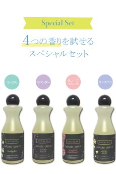 画像1: ランジェリー洗剤ユーカラン ミニサイズ4つの香りセット（100ml×4本） デリケート洗剤 (1)