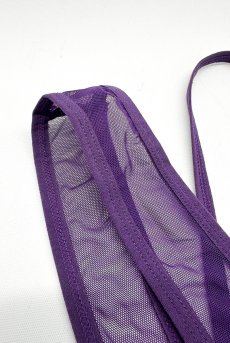 画像11: Vibres crotchless thong |クロッチレスタンガ(シースルー・バイオレット) | Exquisite 高級ランジェリー【即日発送・サイズ交換NG・メール便対象】輸入下着・ランジェリー   (11)