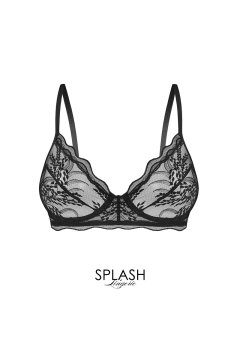 Perisia-bra | ブラジャー（ワイヤーあり・シースルー・ボタニカル刺繍・ブラック）  | Exquisite 高級ランジェリー【即日発送・サイズ交換NG・メール便対象】輸入下着・ランジェリー  