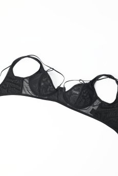 画像13: Artemine-bra | ブラジャー（ワイヤーあり・シースルー・ブラック）  | Exquisite 高級ランジェリー【即日発送・サイズ交換OK・メール便対象】輸入下着・ランジェリー    (13)