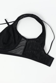 画像19: Artemine-bra | ブラジャー（ワイヤーあり・シースルー・ブラック）  | Exquisite 高級ランジェリー【即日発送・サイズ交換OK・メール便対象】輸入下着・ランジェリー    (19)