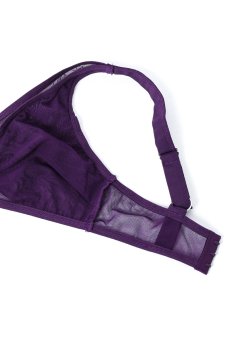 画像14: Violet-bralette | ブラレット（ワイヤーなし・シースルー・バイオレット）  | Exquisite 高級ランジェリー【即日発送・サイズ交換OK・メール便対象】輸入下着・ランジェリー    (14)