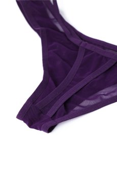 画像13: Violet-panties |ブラジリアンショーツ(シースルー・バイオレット) | Exquisite 高級ランジェリー【即日発送・サイズ交換NG・メール便対象】輸入下着・ランジェリー   (13)
