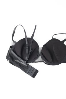 画像12: Sibilie-bra | ブラジャー（ワイヤーあり・シースルー・ブラック）  | Exquisite 高級ランジェリー【即日発送・サイズ交換OK・メール便対象】輸入下着・ランジェリー    (12)