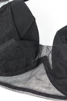 画像14: Sibilie-bra | ブラジャー（ワイヤーあり・シースルー・ブラック）  | Exquisite 高級ランジェリー【即日発送・サイズ交換OK・メール便対象】輸入下着・ランジェリー    (14)
