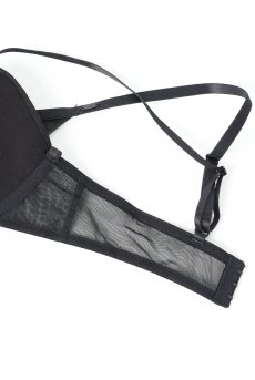 画像16: Sibilie-bra | ブラジャー（ワイヤーあり・シースルー・ブラック）  | Exquisite 高級ランジェリー【即日発送・サイズ交換OK・メール便対象】輸入下着・ランジェリー    (16)