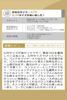 画像20: Sibilie-bra | ブラジャー（ワイヤーあり・シースルー・ブラック）  | Exquisite 高級ランジェリー【即日発送・サイズ交換OK・メール便対象】輸入下着・ランジェリー    (20)