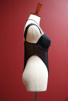 画像29: Sibilie-teddy | テディ（ワイヤーあり・シースルー・ブラック）  | Exquisite 高級ランジェリー【即日発送・サイズ交換NG・メール便対象】※輸入下着・ランジェリー    (29)