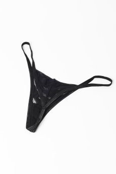 画像10: Lune-Bellis-thong |Tバック(シースルー・ストライプ・ブラック) | Exquisite 高級ランジェリー【即日発送・サイズ交換NG・メール便対象】輸入下着・ランジェリー   (10)