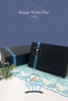 画像5: ホワイトデー限定ラッピング｜ブラック・オリジナルBOX｜ホワイトデーギフトに｜ランジェリーのギフト・プレゼント (5)