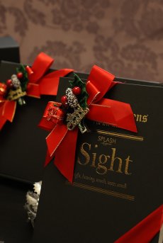 画像5: クリスマス限定ラッピング｜ブラック・オリジナルBOX｜クリスマスプレゼントに｜ランジェリーのギフト・プレゼント (5)