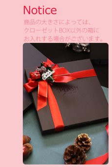 画像19: クリスマス限定ラッピング｜ブラック・オリジナルBOX｜クリスマスプレゼントに｜ランジェリーのギフト・プレゼント (19)