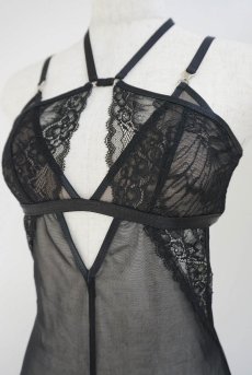 画像15: Body | Houle Mystique | ボディ・ボディスーツ・レース・ブラック | Kiff キッフ 【サイズ交換NG・クーポン割引対象外・メール便対象】  日本製   (15)