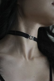 画像2: Choker | Bete a l'Aube | チョーカー・アクセサリー・ホワイト | Kiff キッフ 【サイズ交換NG】※メール便対象   日本製   (2)