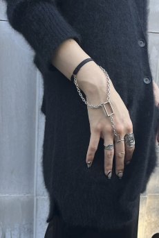 画像2: Wrist Cuffs | Onde a l'Aube | カフス・アクセサリー・ブラック | Kiff キッフ 【サイズ交換NG】※メール便対象   日本製   (2)