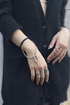 画像3: Wrist Cuffs | Onde a l'Aube | カフス・アクセサリー・ブラック | Kiff キッフ 【サイズ交換NG】※メール便対象   日本製   (3)