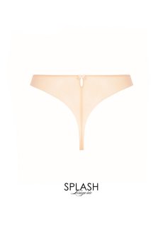 画像2: ACC0080-PE｜Linge C80｜タンガ(Tバック) シルク混 ピーチ｜Lise Charmel リズシャルメル【サイズ交換NG】【メール便対象】【クーポン対象外】輸入下着・高級ランジェリー  (2)