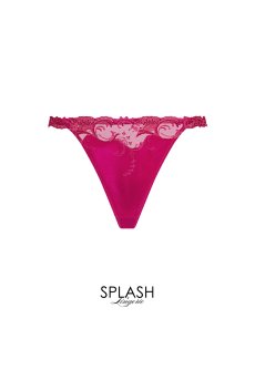 画像1: ACC0580-SA｜Linge C80｜タンガ(Gストリング) シルク混 ラズベリー｜Lise Charmel リズシャルメル【サイズ交換NG】【メール便対象】【クーポン対象外】輸入下着・高級ランジェリー  (1)