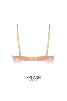 画像2: ACC8580-PE｜Linge C80｜モールドカップ シルク混 ピーチ｜Lise Charmel リズシャルメル【サイズ交換NG】【クーポン対象外】輸入下着・高級ランジェリー  (2)