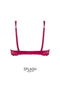 画像2: ACC8580-SA｜Linge C80｜モールドカップ シルク混 ラズベリー｜Lise Charmel リズシャルメル【サイズ交換NG】【クーポン対象外】輸入下着・高級ランジェリー  (2)