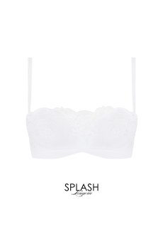 画像1: ACH5672-BL｜Linge H72｜ストラップレスブラ ホワイト｜Lise Charmel リズシャルメル【サイズ交換NG】【クーポン対象外】輸入下着・高級ランジェリー  (1)