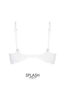 画像2: ACH6072-BL｜Linge H72｜フルカップブラ ホワイト｜Lise Charmel リズシャルメル【サイズ交換NG】【クーポン対象外】輸入下着・高級ランジェリー  (2)
