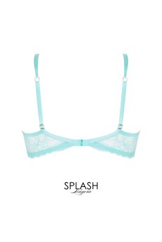 画像2: ACH6081-PA｜Linge H81｜フルカップブラ アクア｜Lise Charmel リズシャルメル【サイズ交換NG・クーポン割引対象外】 輸入下着・高級ランジェリー  (2)