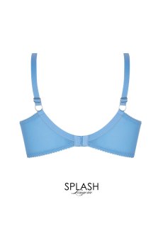 画像2: ACH6113-AS｜Linge H13｜フルカップブラ 脇補強タイプ ブルー｜Lise Charmel リズシャルメル【サイズ交換NG】【クーポン対象外】輸入下着・高級ランジェリー  (2)