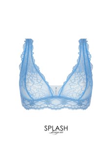 画像1: ACH6513-AS｜Linge H13｜三角ブラ(1/2/3サイズ展開) ブルー｜Lise Charmel リズシャルメル【サイズ交換NG】【クーポン対象外】輸入下着・高級ランジェリー  (1)