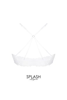 画像2: ACH6572-BL｜Linge H72｜三角ブラ(S/M/Lサイズ展開) ホワイト｜Lise Charmel リズシャルメル【サイズ交換NG】【クーポン対象外】輸入下着・高級ランジェリー  (2)