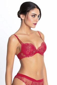 画像5: ACH8572-HB｜Ligne H72｜ モールドカップブラ・ハイビスカス | Lise charmel リズシャルメル【サイズ交換NG・クーポン割引対象外】  輸入下着・高級ランジェリー   (5)