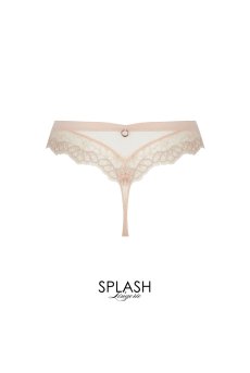 画像2: ACJ0028-NU｜Linge J28｜タンガ(Tバック) シャンパンベージュ｜Lise Charmel リズシャルメル【サイズ交換NG】【メール便対象】【クーポン対象外】輸入下着・高級ランジェリー  (2)