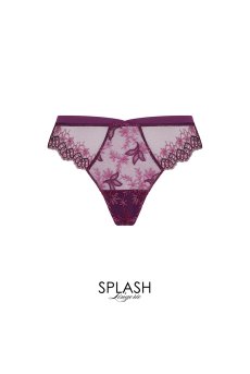 画像1: ACJ0028-OA｜Linge J28｜タンガ(Tバック) プラム｜Lise Charmel リズシャルメル【サイズ交換NG】【メール便対象】【クーポン対象外】輸入下着・高級ランジェリー  (1)