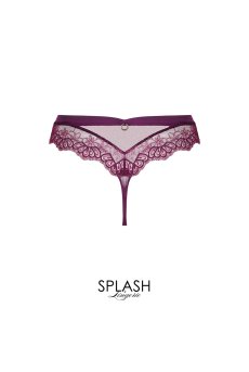 画像2: ACJ0028-OA｜Linge J28｜タンガ(Tバック) プラム｜Lise Charmel リズシャルメル【サイズ交換NG】【メール便対象】【クーポン対象外】輸入下着・高級ランジェリー  (2)