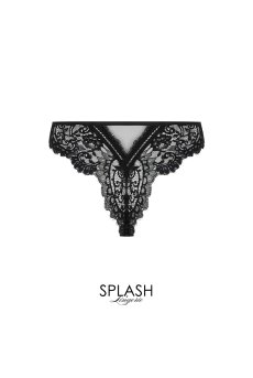 画像2: ACJ0035-NO｜Linge J35｜タンガ(Tバック) ブラック｜Lise Charmel リズシャルメル【サイズ交換NG・クーポン割引対象外・メール便対象】 輸入下着・高級ランジェリー  (2)