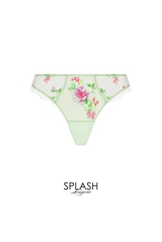 画像1: ACJ0039-NL｜Linge J39｜タンガ(Tバック) グリーン｜Lise Charmel リズシャルメル【サイズ交換NG】【メール便対象】【クーポン対象外】輸入下着・高級ランジェリー  (1)