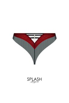 画像2: ACJ0049-OR｜Linge J49｜タンガ(Tバック) レッド/ブラック｜Lise Charmel リズシャルメル【サイズ交換NG】【メール便対象】【クーポン対象外】輸入下着・高級ランジェリー  (2)