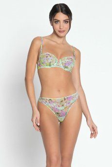 画像5: ACJ0053-SL｜Linge J53｜タンガ(Tバック) プリント｜Lise Charmel リズシャルメル【サイズ交換NG】【メール便対象】【クーポン対象外】輸入下着・高級ランジェリー  (5)