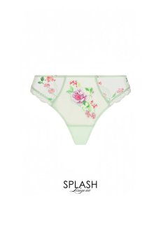 画像1: ACJ0739-NL｜Linge J39｜ショーツ(イタリアン) グリーン｜Lise Charmel リズシャルメル【サイズ交換NG】【メール便対象】【クーポン対象外】輸入下着・高級ランジェリー  (1)