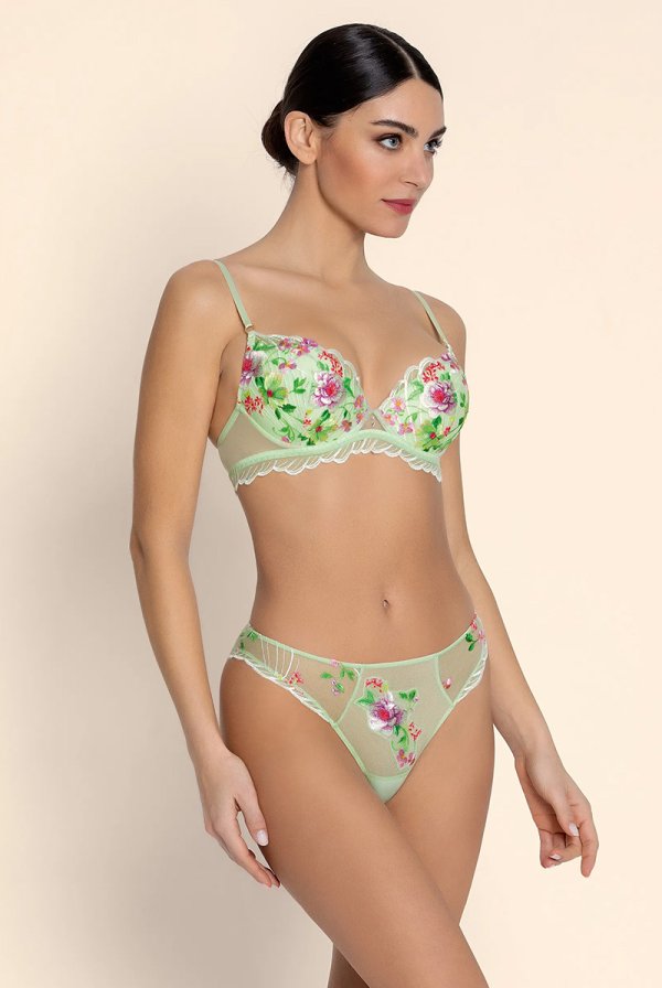 ACJ0739-NL｜Linge J39｜ショーツ(イタリアン) グリーン｜Lise Charmel