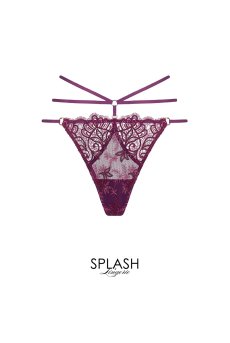画像1: ACJ0928-OA｜Linge J28｜タンガ(Gストリング) プラム｜Lise Charmel リズシャルメル【サイズ交換NG】【メール便対象】【クーポン対象外】輸入下着・高級ランジェリー  (1)